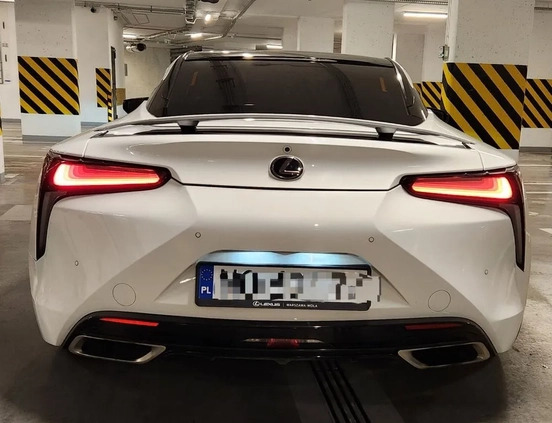 Lexus LC cena 317000 przebieg: 61000, rok produkcji 2018 z Gdańsk małe 56